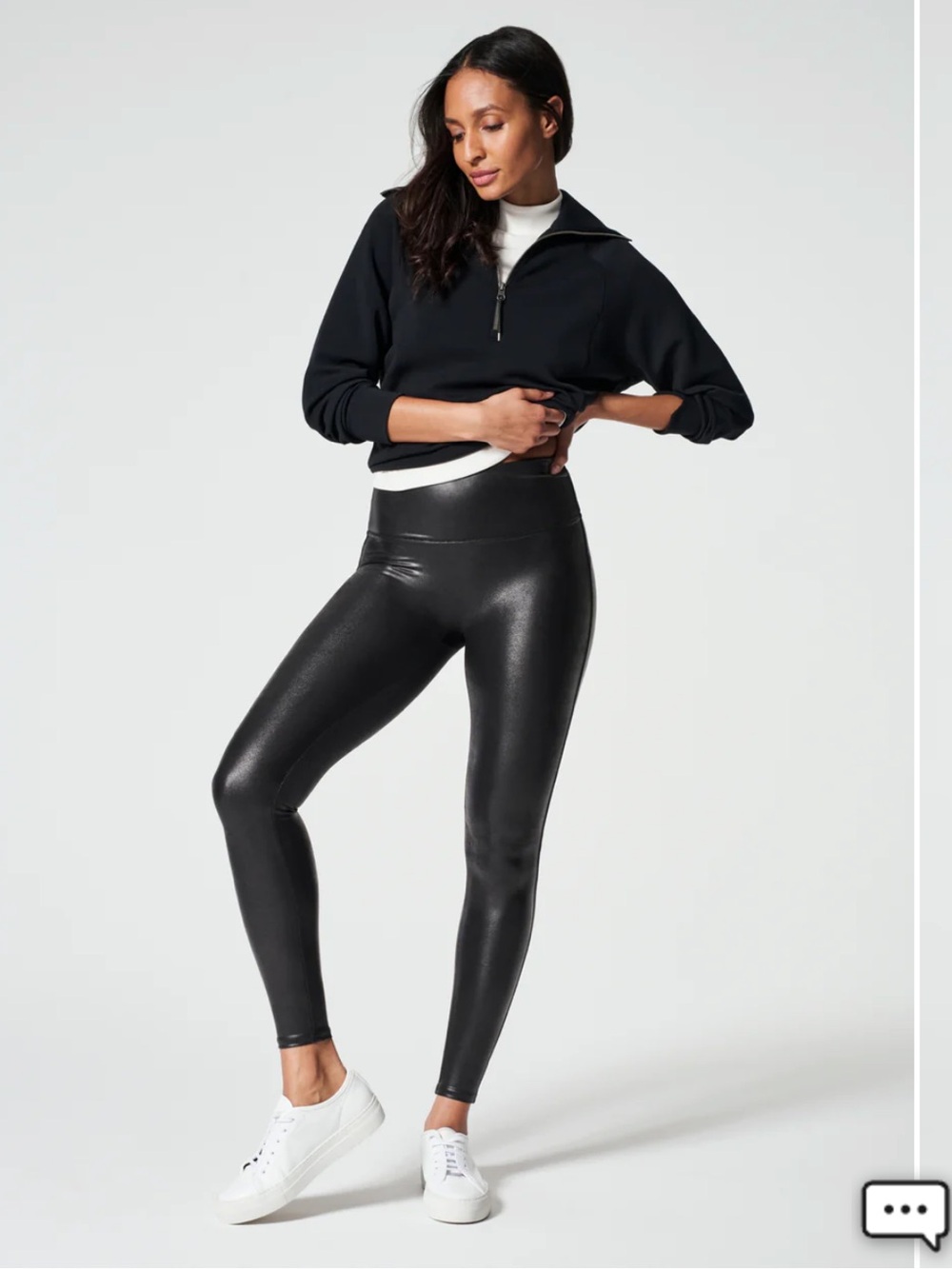 NWOT SPANXshape™™ Faux Leather
Leggings L